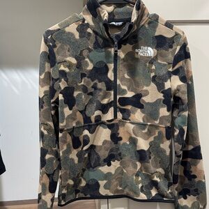 The North Face Camouflage Half-Zip Fleece